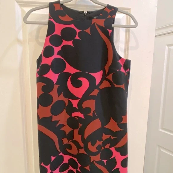 alice + olivia harmony asymmetric midi dress Happy Houndstooth 60s Mod A-Line Dress at Whitesoot